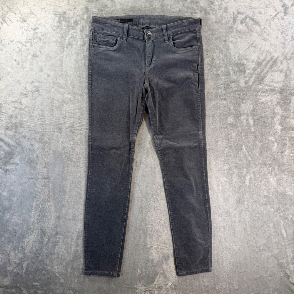 KUT from the Kloth Diana‎ Skinny Corduroy Pants Women's Size 6 Gray Pants